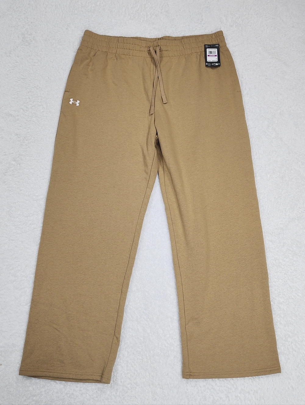 Under Armour Rival Fleece Straight Leg Pants With Pockets New With Tags - Picture 2 of 9